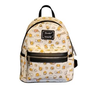 Loungefly Gudetama Sanrio The Lazy Egg Mini Backpack